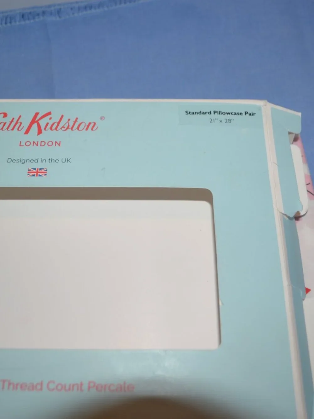 Cath Kidston Christmas Pillowcases Standard Pair NWT